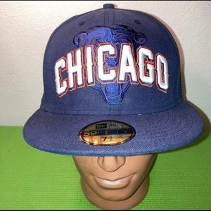 Chicago Bears fitted Hat new era 59fifty size 7 3/8 NFL Football